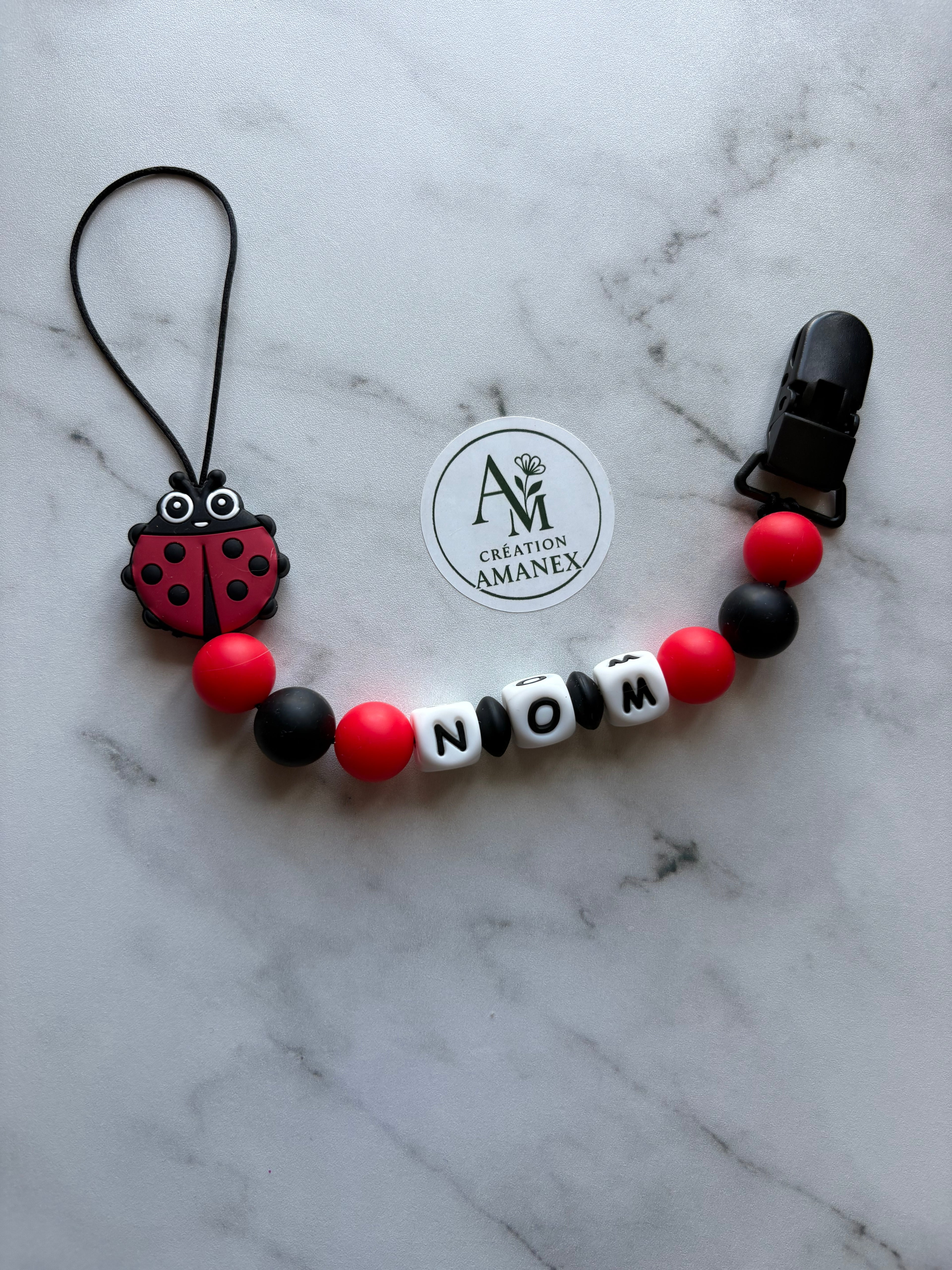 Attache suce Coccinelle