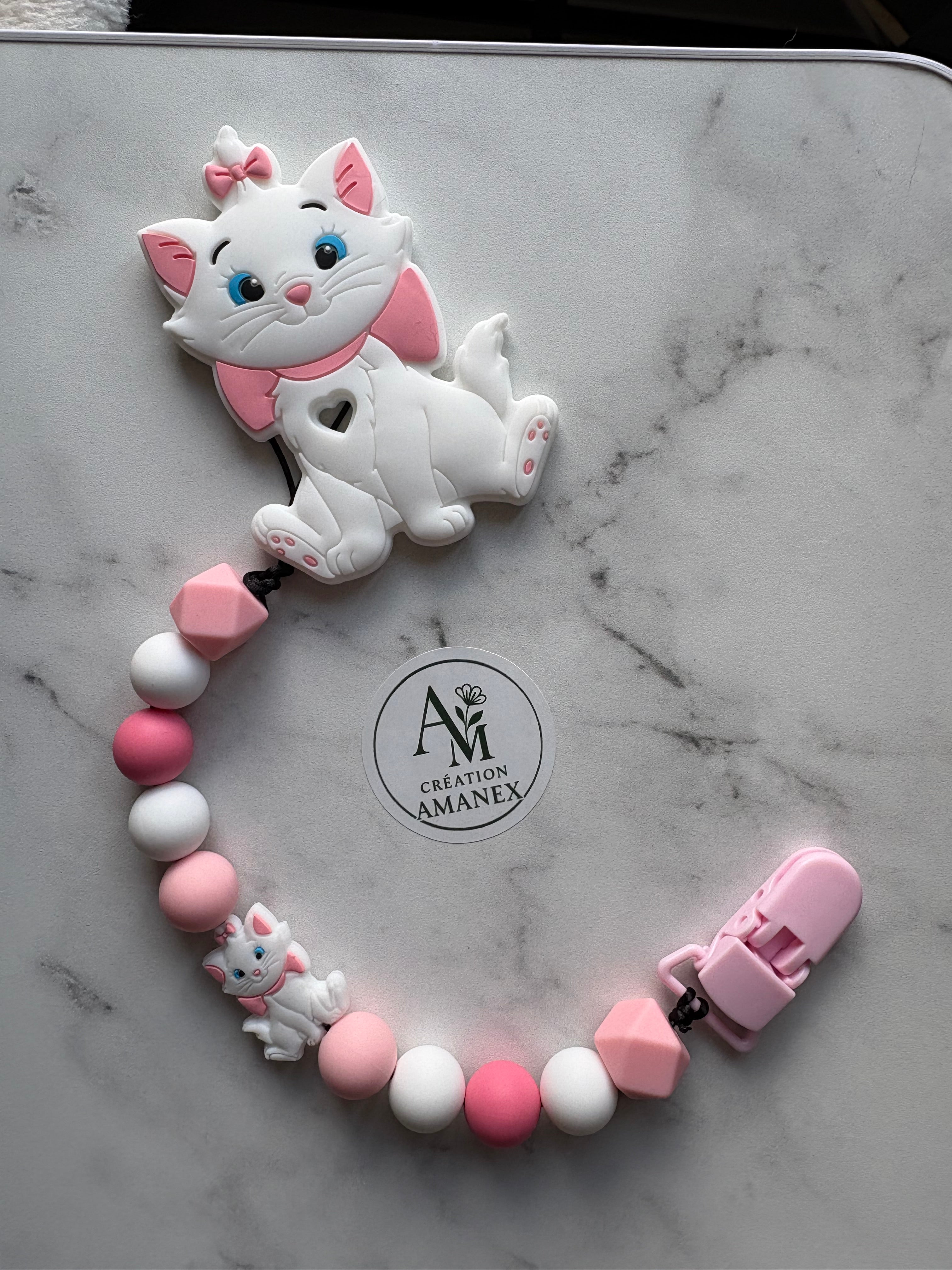 Attache suce féerique Marie et Jouet de dentition