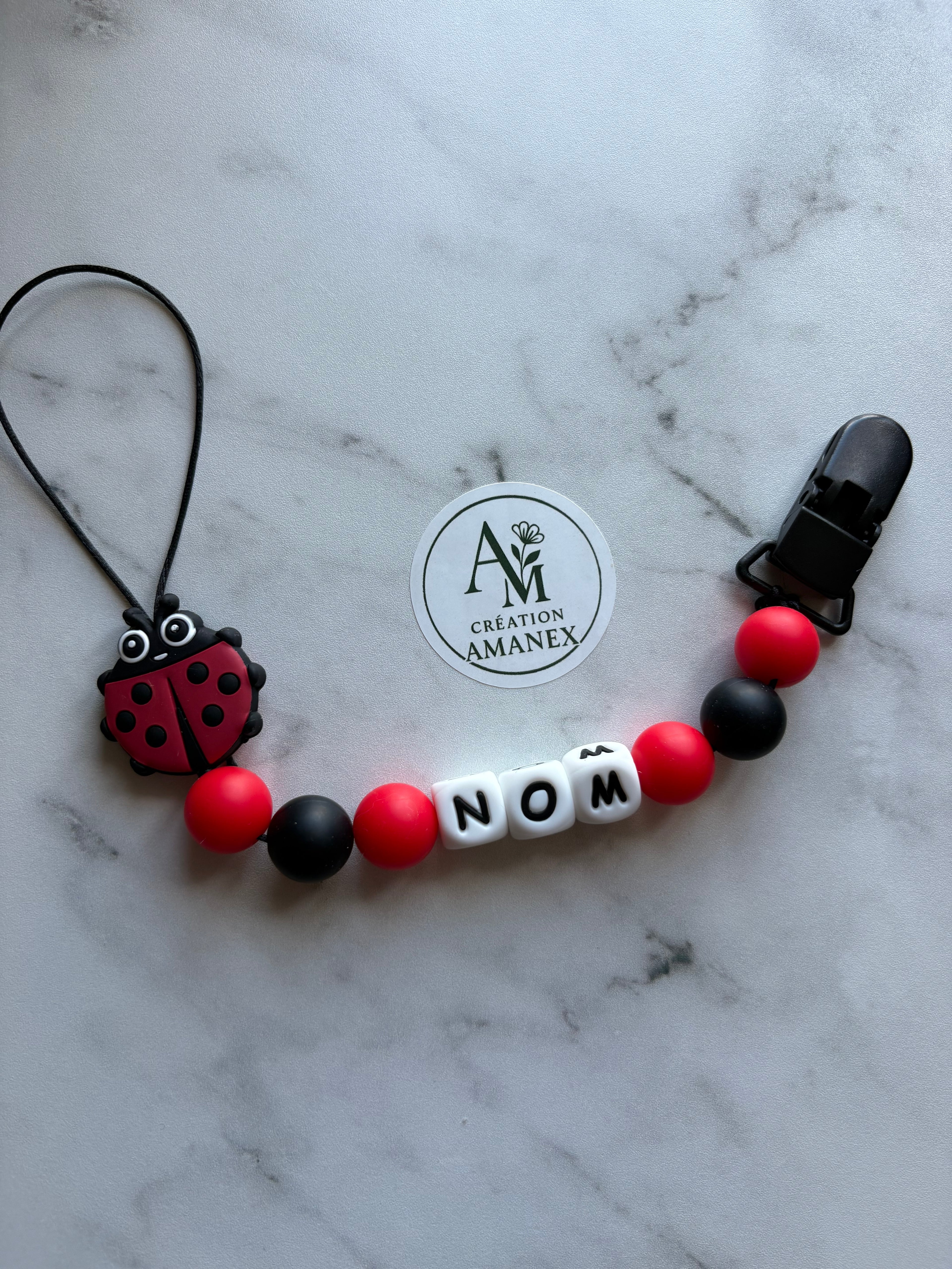 Attache suce Coccinelle