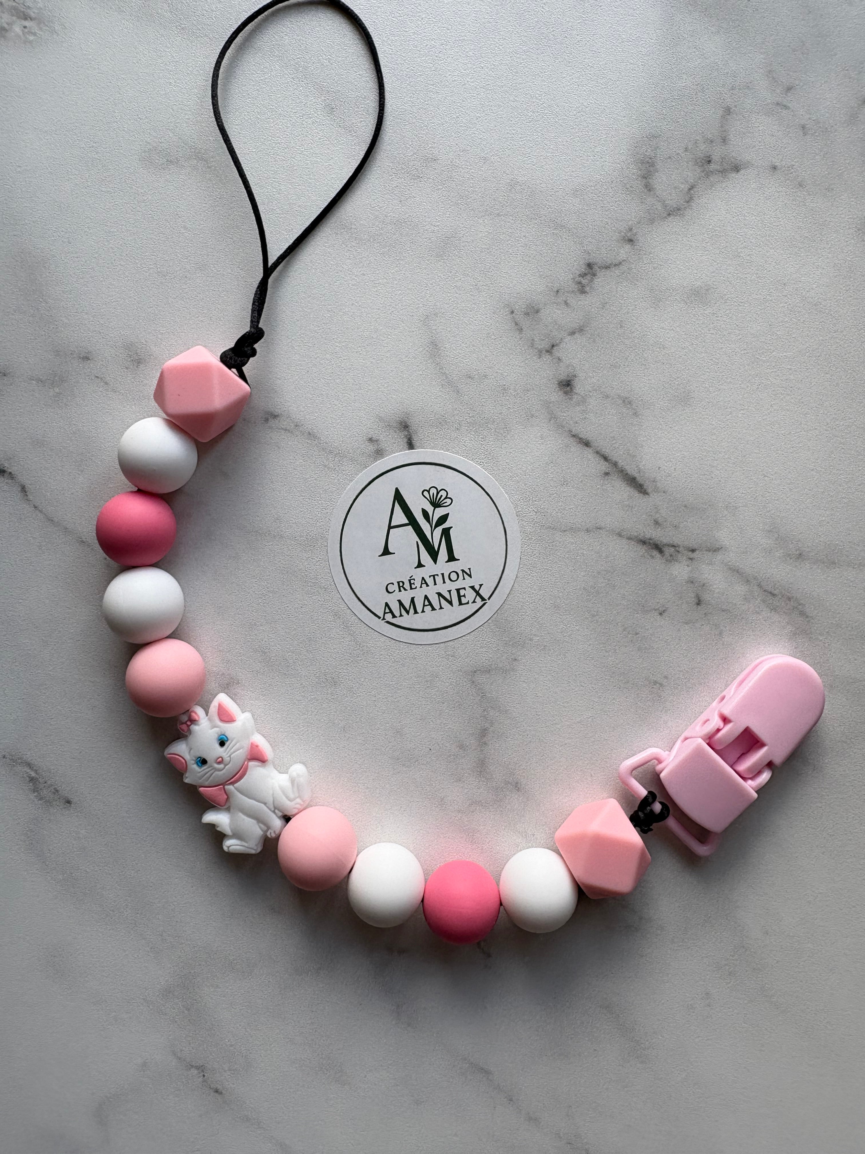 Attache-Sucette Féerique Marie 2D