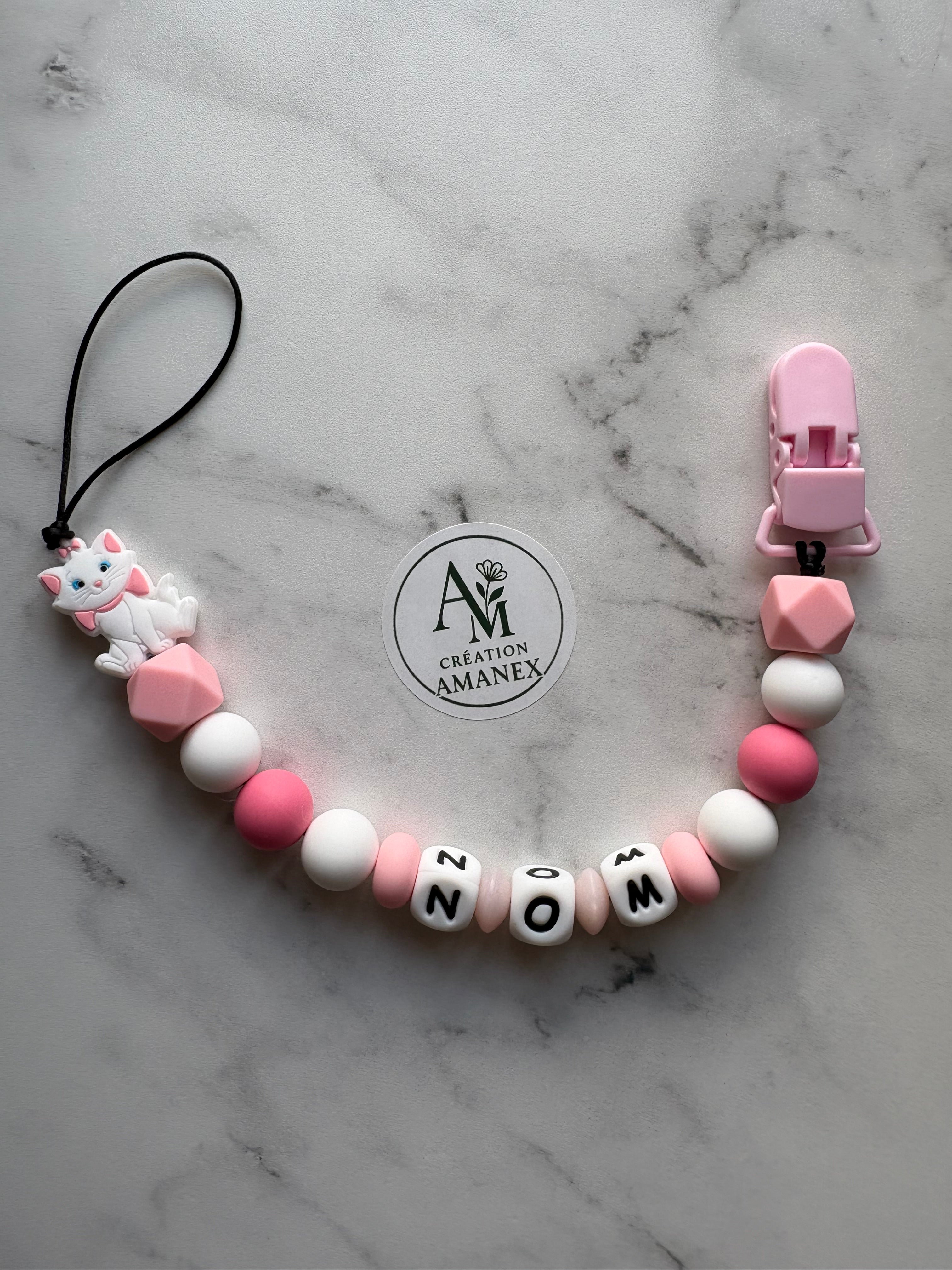 Attache-Sucette Féerique Marie 2D