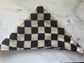 Bavoir en coton Damier